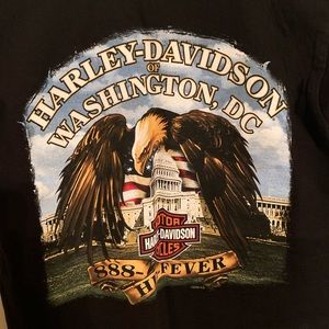 Harley Davidson Washington D.C. Graphic T-Shirt